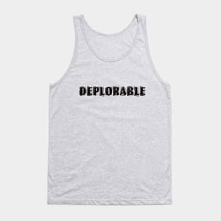 DEPLORABLE Tank Top